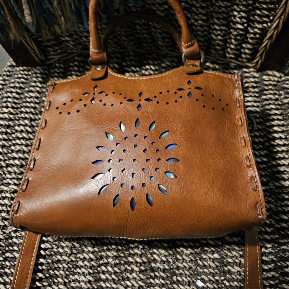 Small Med brown Patricia Nash Handbag